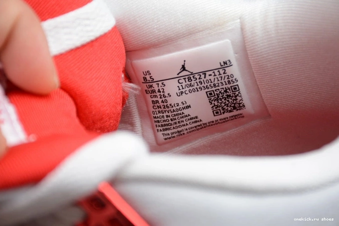 Rep Jordan CT8527-112 Air Red 4 Metallic 0723
